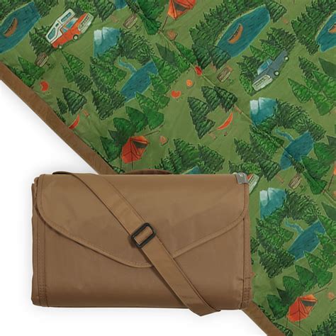 Little Unicorn 5'x10' XL Outdoor Family Picnic & Beach Blanket ...