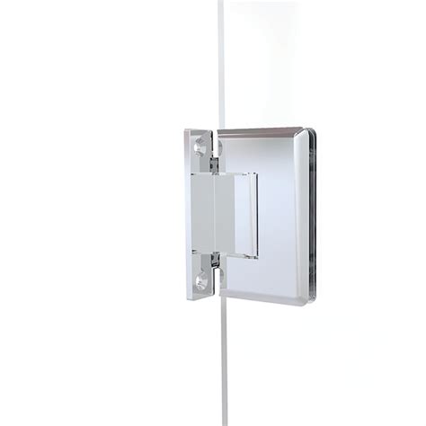 Basco Celesta Chrome 45-in to 46-in W x 72-in H Frameless Pivot Soft ...