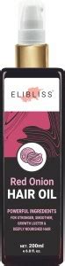 ELIBLISS Red Onion Hair Oil for Hair Growth And Hair Fall Control Hair ...
