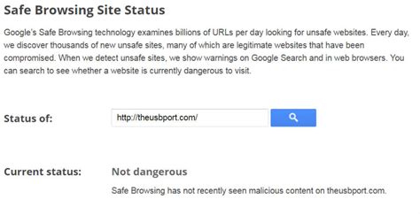 Safe Browsing 的图像结果