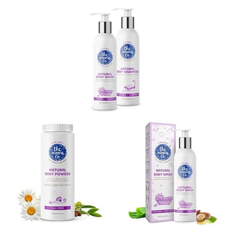 Buy The Moms Co. All Natural Tear-Free Cleaning Bundle for Baby ...
