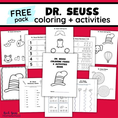 Free Printable Dr. Seuss Coloring Pages: Unleash Your Inner Child