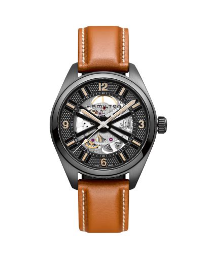 Khaki Field Titanium Auto - Dial color:Black - H70575733 | Hamilton Watch