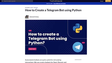 Telegram Bot API Python 的图像结果