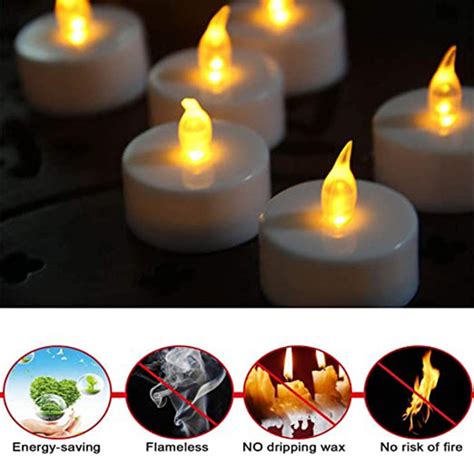 6433 Set of 8Pcs With transparent box. Flameless Floating — DeoDap