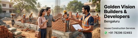 Top House Construction Services in Bengaluru | Golden Vision Builders ...