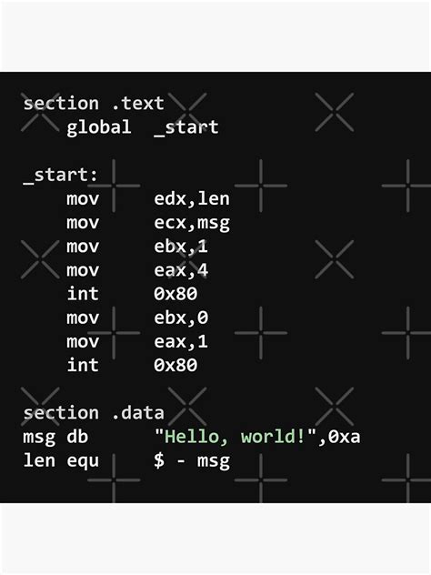 Image result for HelloWorld X86 Machine Code