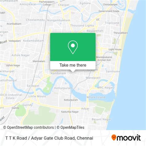 How to Get to T T K Road / Adyar Gate Club Road in Mylapore Tiruvallikk ...