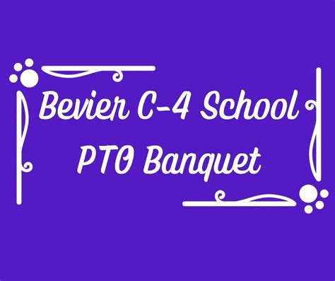 2025 Bevier C-4 School PTO Banquet, Shelmadine Outfitters LLC & Event ...