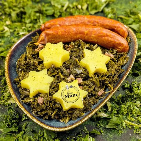 Grünkohl mit Kartoffeln und Mettenden | malsati