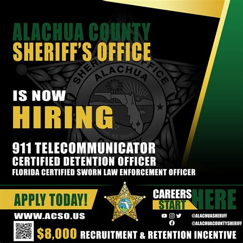 Careers – ALACHUA COUNTY SHERIFF'S OFFICE