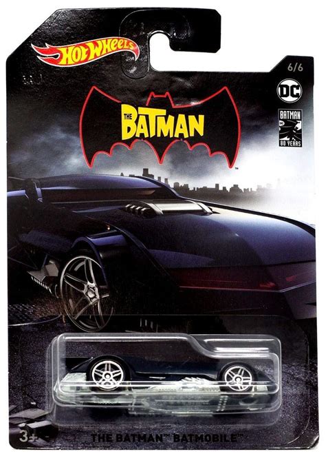 Buy Hot Wheels DC The Batman Batmobile Die-Cast Car Online at ...