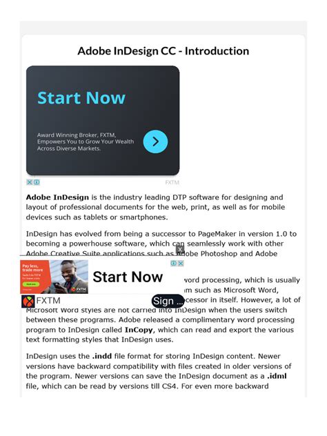 Image result for Adobe InDesign Introduction