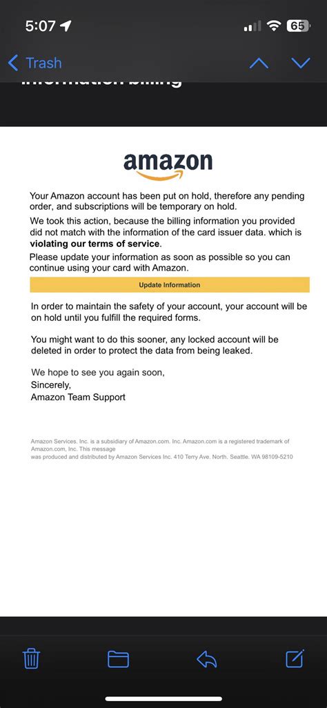 I just got an email with this picture. : r/Scams