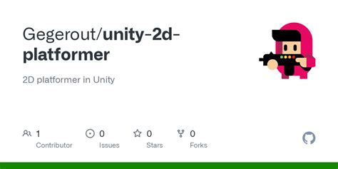 Unity 2D Platformer 的图像结果