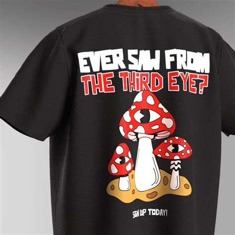 THIRD EYE OVERSIZE T-SHIRT – FROM THE STREETS