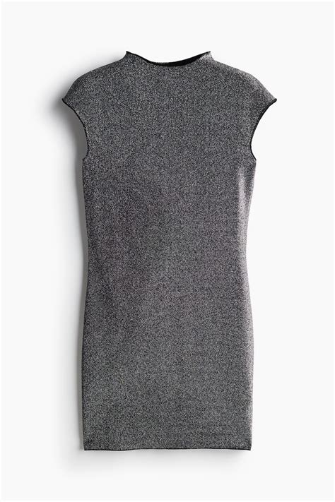 Jersey bodycon mini dress - Black - Ladies | H&M IN