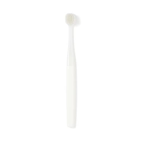 Replaceable head Toothbrush Wide White Soft bristles L184 mm | MUJI