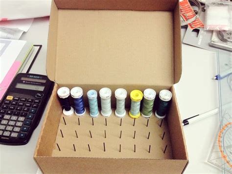 Image result for DIY Thread Storage