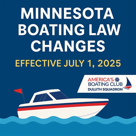 Minnesota Boating Law Changes Effective July 1, 2025: What Every Boater ...