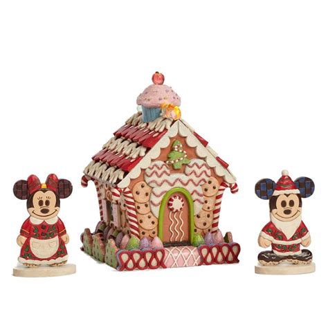 Jim Shore for Enesco Disney Traditions by Light up Gingerbread House ...
