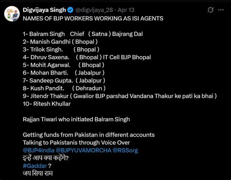 MP's terror funding case resurfaces after Digvijaya Singh's X post: All ...