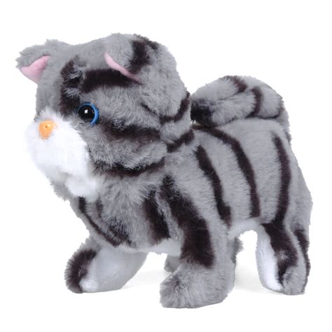 Buy Rowan Zoe Walking Cat Walks, Meows, Wags its Tail, Fun ...