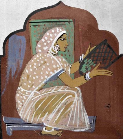 Winnowing - Haripura Posters Collection - Nandalal Bose - Bengal School ...