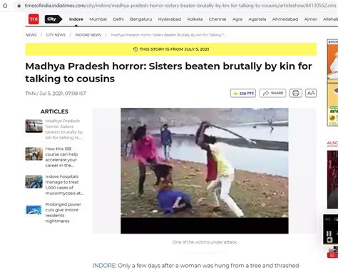 Old Video Of Tribal Woman Thrashed By Relatives Peddled With Communal ...