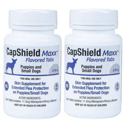 CapShield Maxx Flavored Tabs for Dogs, 6 ct — Jeffers