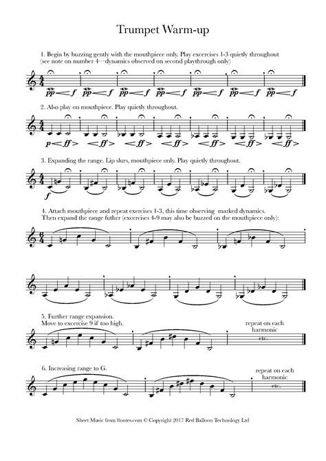 Free Trumpet Sheet Music, Lessons & Resources - 8notes.com