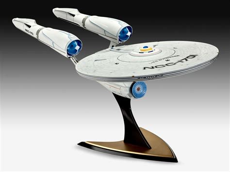 The Trek Collective: New images of Revell's nuTrek USS Enterprise model kit