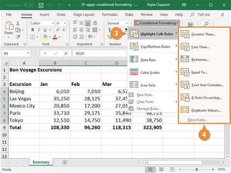 Conditional Formatting Excel Guide 的图像结果