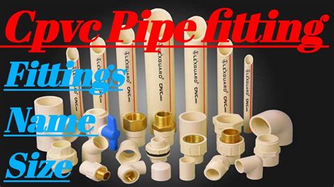 Image result for CPVC Fitting Types