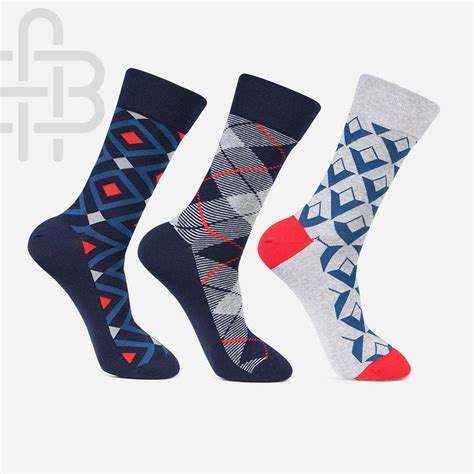 Men Formal Full Length Business Socks - Pack Of 3 – BONJOUR