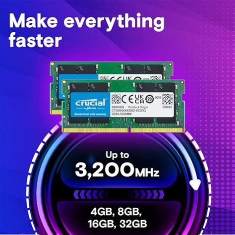 Crucial 16GB DDR4-3200 SODIMM | High-Performance Laptop Memory ...