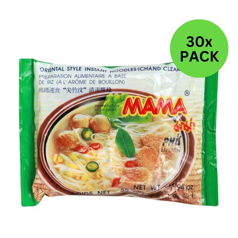 MAMA Oriental Style Instant Noodles, Vietnamese Pho Bo, Vermicelli Rice ...