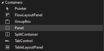Image result for PanelView Vb.net WinForms
