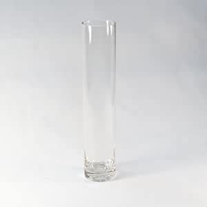 Buy 10" Cylinder Bud Vase - Clear Glass - Great for Wedding Centerpiece ...