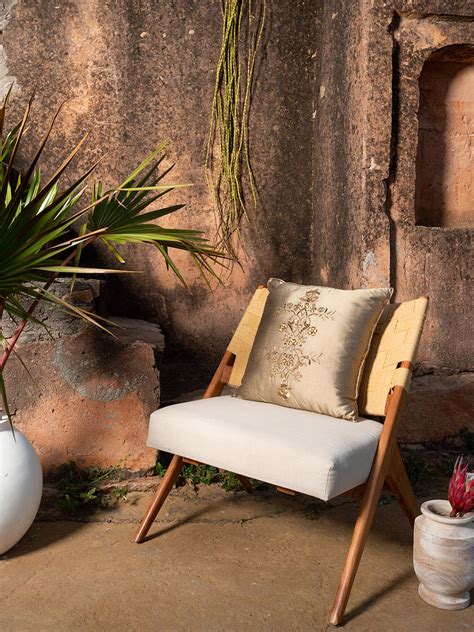 Buy Kainat Red Cushion I Luxury Cushion for Living Room | MiRooh – Mirooh