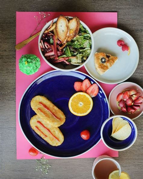 Cosmo Ceramic Dinner Plate (Set of 2) Deep Blue - Serving Plates ...