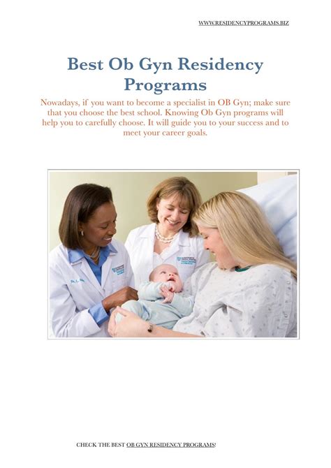 PPT - OB GYN Residency Programs PowerPoint Presentation, free download ...