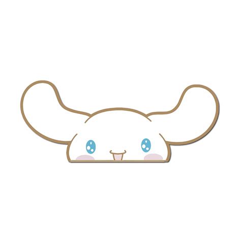ISEE 360 Cinnamoroll Car Peeking Stickers for Car Window Laptop ...