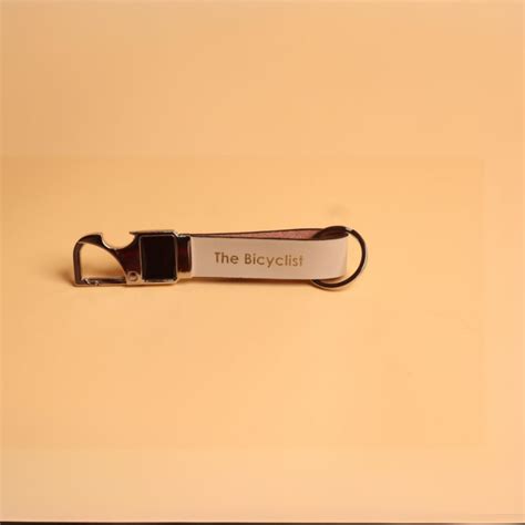 Off-White Leather Keychain: Luxurious & economic company giveaway ...