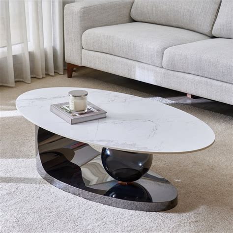 Buy Stockholm Sintered Stone Top Coffee Table - Grey from Home Centre ...