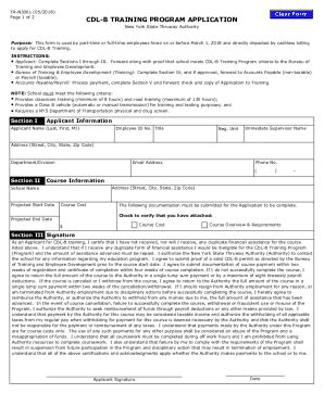Fillable Online Forms and Guidelines - New York State Thruway Fax Email ...
