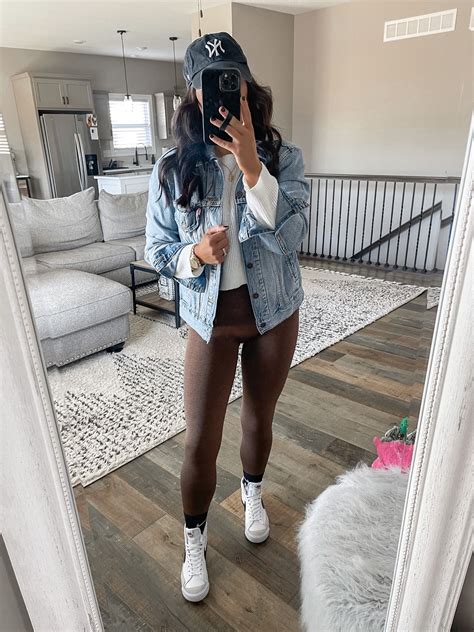 Brown Leggings Outfit | Outfits with leggings, Leggings outfit fall ...