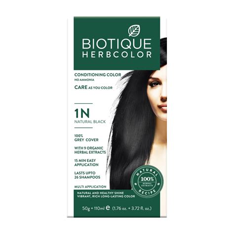 Buy Biotique Herbcolor Conditioning Hair Colour l Ammonia Free Hair ...