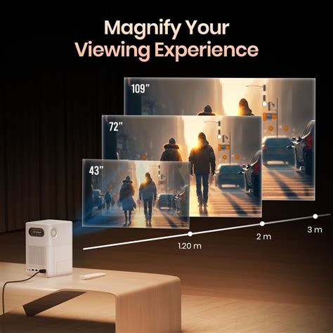 Portronics Beem 500 Smart Projector with 8K Support & 1080p FHD Native ...