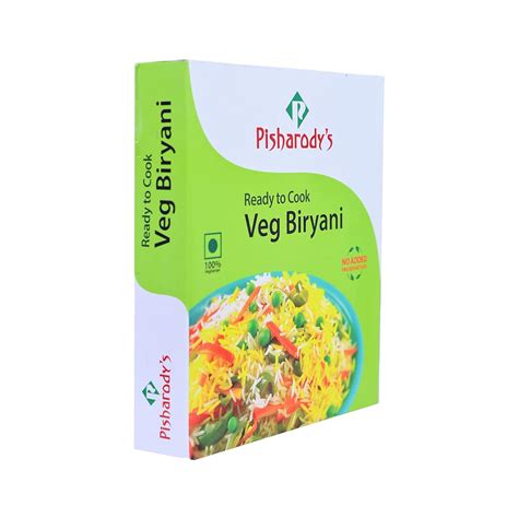 Pisharody’s Ready to Cook Vegetable Biryani (250g) : Amazon.in: Grocery ...